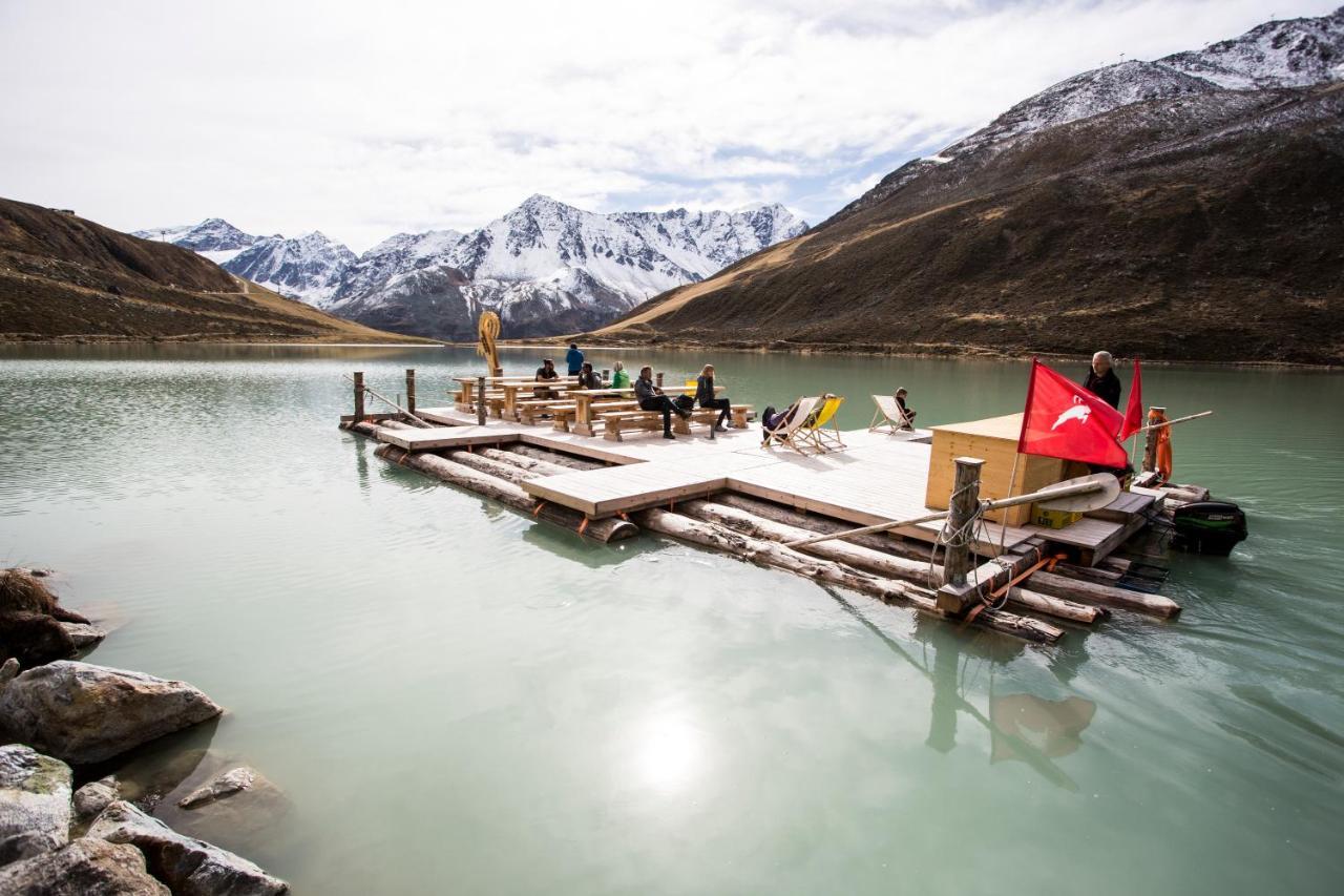 Pension Mittagskogel Sankt Leonhard im Pitztal Exteriér fotografie
